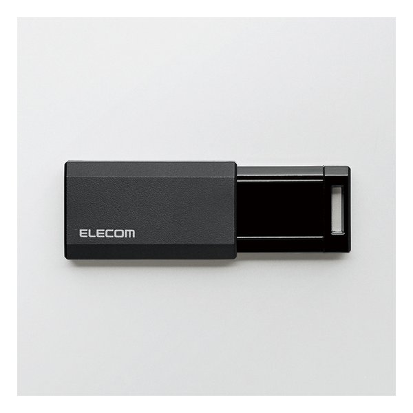 【スーパーSALE限定クーポンあり！】ELECOM エレコムUSB3.1 Gen1 対応USBメモリ/ノック式/128GB/ブラック MF-PKU3128GBK(2588878)送料無料