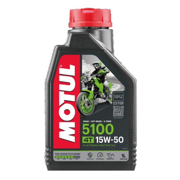 MOTUL モチュール5100 4T 15W50 1L バイク用化学合成オイル MOTUL（モチュー ...