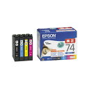 EPSON エプソンインクカートリッジ IC4CL74 4色セット IC4CL74 4色パック(2358760)代引不可 送料無料