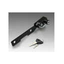 【11/1ポイント2倍&クーポン配布】KIJIMA キジマヘルメットロック KAWASAKI用ブラッ ...