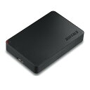 【5 1-5 楽天モバイル会員エントリーでポイント10倍】BUFFALO バッファローポータブルHDD 2.0TB ブラック HDNRPCF2.0GB 2440154 送料無料