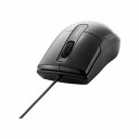 【25日は24時間限定クーポン配布】BUFFALO バッファローUSB有線BlueLEDマウス Mサイズ/ブラック BSMBU26SMBK(2383088)