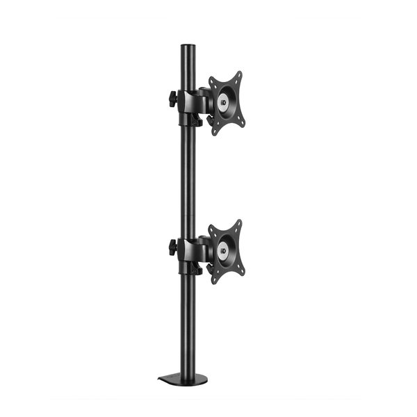 【18日は24時間限定クーポン配布！】BESTEK ベステックモニター アーム 液晶ディスプレイアーム 上下2画面 クランプ式 17-27インチ対応 BTSS02(2481910)送料無料