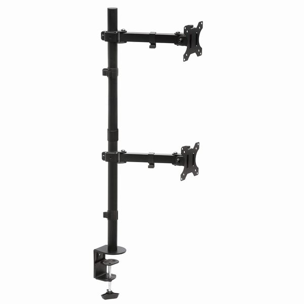 【20日は24時間限定クーポン配布】ARCHISS アーキス水平ロングポール式 デュアルモニターアーム ASMABH03(2500137)送料無料