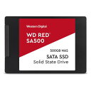 【19日20時~数量限定クーポン配布】Western Digital ウエスタンデジタルRed 3D NANDシリーズ SSD 500GB SATA 6Gb/s 2.5インチ WDS500G1R0A WDS500G1R0A(2566813)代引不可 送料無料