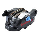 【30日限定クーポン配布】Brembo ブレンボGP2-SS CNC 2P リアキャリパー ハードアルマイト レッドロゴ φ34 取付ピッチ84mm 120.A...