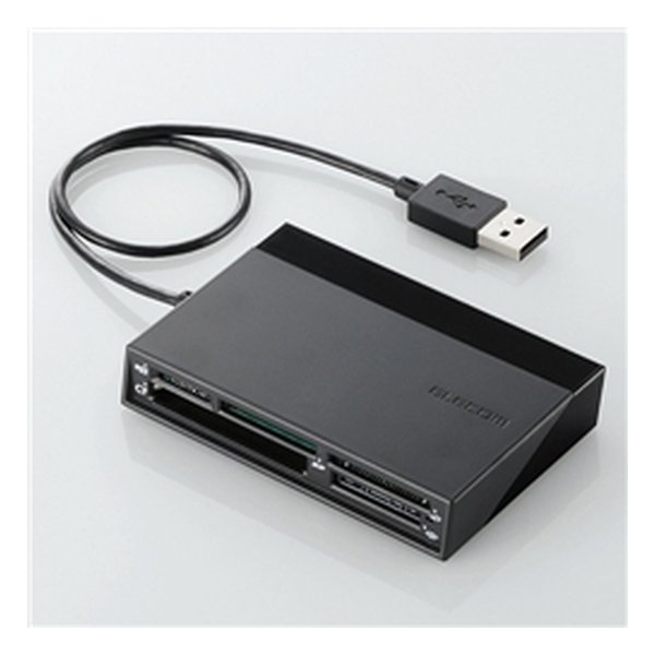 2524ָꥯݥۡELECOM 쥳꡼饤/USBϥ/SD+MS+CF+XD/֥å MR-C24B...