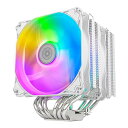 SilverStone Technology シルバーストーンHydrogon D120 ARGB White 空冷 サイドフロー CPUクーラー ホワイト SST-HYD120W-ARGB(2555289)送料無料(2)