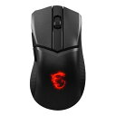 【25日は24時間限定クーポン配布】MSI エムエスアイClutch GM31 Lightweight Wireless ブラック CLUTCH GM31 LIGHTWEIGHT WIRELESS(2557200)送料無料