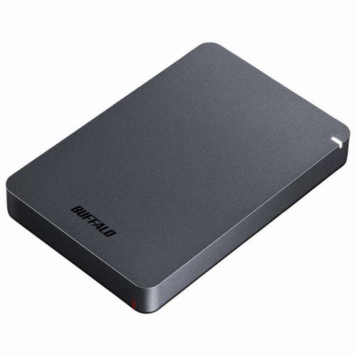 【20日は24時間限定クーポン配布！】BUFFALO バッファローポータブルHDD 2TB 外付けHDD ブラック HDPGF2.0U3BBKA HD-PGF2.0U3-BBKA(2472209)送料無料