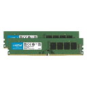 【4日20時~要エントリーで最大6000Pキャンペーン】crucial クルーシャルデスクトップPC用メモリ DDR4-3200 8GBx2枚 CT2K8G4DFRA32A(2511591)送料無料