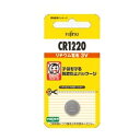【19日20時〜数量限定クーポン配布】Fujitsu 富士通 フジツウリチウムコインCR1220 3V 1個パック CR1220C B N(2569419)