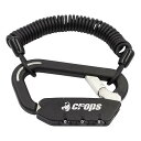 【18日は24時間限定クーポン配布!】CROPS クロップスCROPS ELK+COILED CABLE BLACK エルク ブラック SPD03-SC01-0...