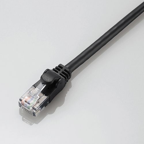 ELECOM 쥳LAN֥ CAT6 3m ޤɻߥͥ ֥å LD-GPN/BK3(2361933)̵