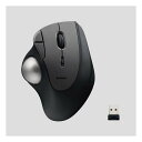 【25日は24時間限定クーポン配布】ELECOM エレコム2.4GHz無線トラックボール IST5ボタン 人工ルビーモデル ブラック M-IT10DRBK(2585802)送料無料