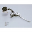 【9日20時〜限定クーポン!】ブレーキマスターシリンダー横型 14mm シルバー/バフクリア D61741(2113065)代引不可 送料無料