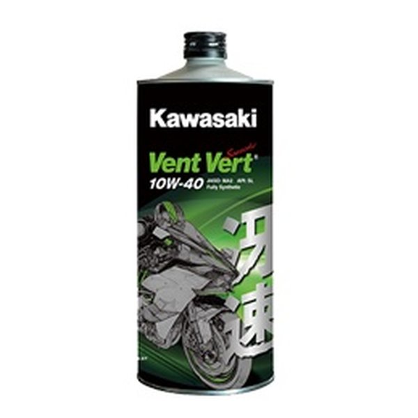 kawasaki カワサキVENTVERT SL 10W-40 SAE 1L J0ELFK10910W401L(2509012)送料無料