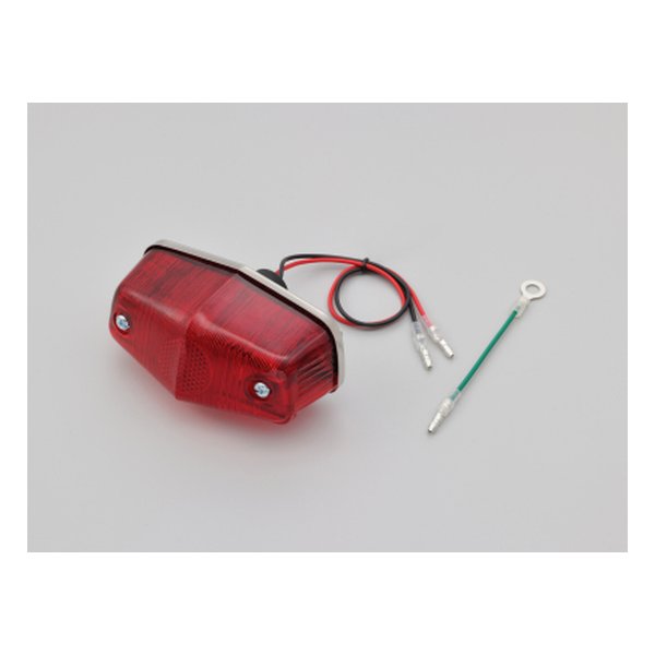 【15日は24時間限定クーポン配布】DAYTONA デイトナテールランプ ルーカステールランプ Sサイズ リフレクター付き レッド D40354(2109877)代引不可