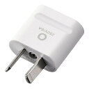 【19日20時~数量限定クーポン配布】ELECOM エレコム海外用変換プラグ/Oタイプ THPAOWH(2437806)送料無料