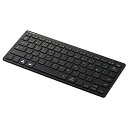 【20日は24時間限定クーポン配布】ELECOM エレコムBluetoothキーボード パンタグラフ式 ブラック TKFBP102BK(2476021)送料無料