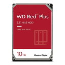 【19日20時~数量限定クーポン配布】Western Digital ウエスタンデジタルWD Red Plus NAS Hard Drive 10TB 3.5インチ SATA 6G 7200rpm 256MB CMR WD101EFBX(2507828)送料無料
