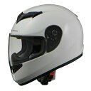 【30日限定クーポン配布】LEAD工業 リードコウギョウバイクヘルメット フルフェイス STRAX ホワイト Lサイズ 59-60cm未満 SF-12 SF12...