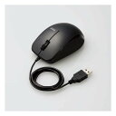 【25日は24時間限定クーポン配布】ELECOM エレコム抗菌 マウス ブラック BlueLED /有線 /3ボタン /USB M-BL27UBKBK(2516939)送料無料