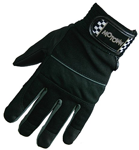 MOTOWN モータウンハッピーレーシンググローブ：ブラック×グレー：Mサイズ HRG03BKGYM(2374800)代引不可