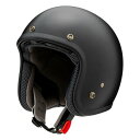【15日は24時間限定クーポン配布】山城 YAMASIRO ヤマシロジェットヘルメット YH-001 フラットブラック Mサイズ YH001FBK/M(2495...