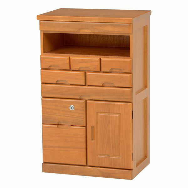 【30日は24時間限定クーポン配布】萩原 ハギハラFAX台 キャビネット 電話台 鍵付き シンプル 幅48cm高..