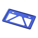 【15日は24時間限定クーポン配布】DAYTONA デイトナ軽量ナンバープレートホルダー リフレクター無し Sサイズ 原付用角型 ブルー D99625(2492...
