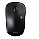 【25日は24時間限定クーポン配布】ELECOM エレコム抗菌省電力 マウス ブラック IR LED /無線 ワイヤレス /3ボタン /USB M-IR07DRSKBK(2516946)送料無料