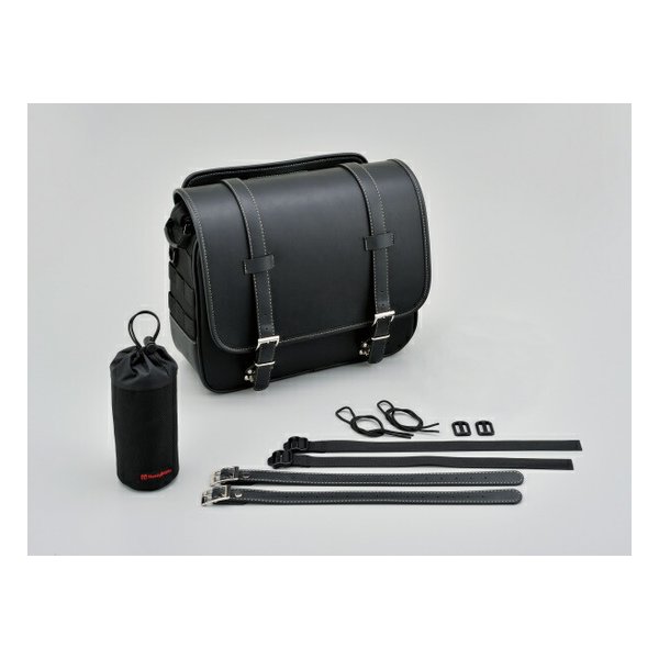 【5日は24時間限定クーポン配布】Henly Begins ヘンリービギンズDHS-5 サドルバッグ インナー防水 12L プレーン / ブラック 97092(2456356)送料無料