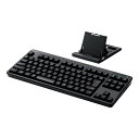 【20日は24時間限定クーポン配布】ELECOM エレコムキーボード ブラック ワイヤレス /Bluetooth TK-FBM111BK(2544315)送料無料