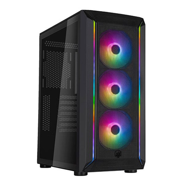 【15日は24時間限定クーポン配布！】SilverStone Technology シルバーストーンFARA 511Z ブラック SST-FA511Z-BG(2563586)送料無料