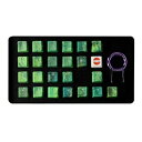 【19日20時〜数量限定クーポン配布】Tai-Hao タイハオラバーゲーミングキーキャップ Rubberized Gaming Keycap Mark II グ...