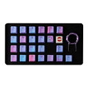 【8/1要エントリー抽選で最大1万ポイント】Tai-Hao タイハオラバーゲーミングキーキャップ Mark II 23キー Pink & Blue Camo t...
