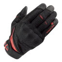 【30日限定クーポン配布】RS-Taichi アールエスタイチラバーナックル メッシュグローブ ブラック/レッド Mサイズ RST463BK11M(256287...