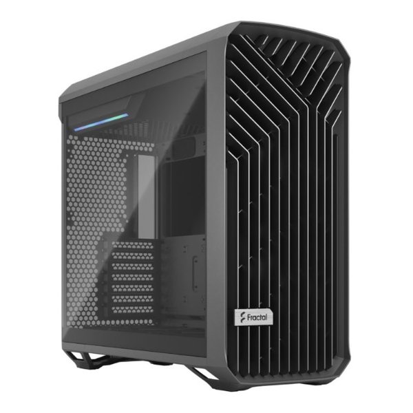 【18日は24時間限定クーポン配布！】Fractal Design フラクタルデザインTorrent Gray TG Light Tint フルタワー型PCケース FD-C-TOR1A-02(2515069)代引不可 送料無料
