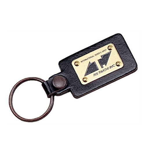 RS-Taichi アールエスタイチTマーク キーホルダー ブラック RSA002BK(2021601)代引不可