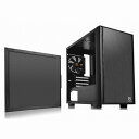【19日20時~数量限定クーポン配布】Thermaltake サーマルテイクミニタワー型PCケースVersa H17 CA-1J1-00S1NN-00(2445825)送料無料