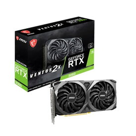 MSI エムエスアイGF RTX3060 12GB OC グラフィックスボード GE FORCE RTX3060 VENTUS 2X(2508163)送料無料