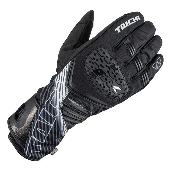 【30日は24時間限定クーポン配布】RS-Taichi アールエスタイチソニック ウインターグローブ STRIPEホワイト Lサイズ RST626WH01L(2545855)代引不可 送料無料