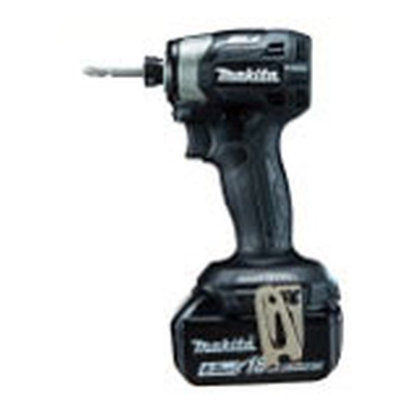 makita マキタ充電式インパクトドライバ 黒/バッテリBL1860B×2本・充電器DC18RF・ケース付 TD173DRGXB(2567183)送料無料