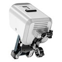 【4日20時~要エントリーで最大6000Pキャンペーン】kaedear カエディアサンバイザー同軸マウント 17mmボール ホワイト スマホホルダー別売り KDRV1W(2559102)送料無料