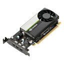 ■アーキテクチャ :Ampere■GPUメモリー :4GB GDDR6■メモリインターフェース :64-bit■メモリー帯域幅 :最大80GB/s■NVIDIA CUDAコア数 :384■単精度性能 :最大1.09TELOPS■システムインターフェース :PCI Express3.0 x16■最大消費電力 :30W■サーマル対策 :Active■ファームアクター :2.713 H x 6.137 L.シングルスロット■ディスプレイコネクタ :3x mDP 1.4aラッチ機構付き■最大同時ディスプレイ表示 :3 x 3840x2160@120Hz、3 x 5120x2880@60Hz■グラフィックスAPIs :DirectX 12.07Shader Model 5.17OpenGL4.68Vulkan1.2■コンピュートAPIs :CUDADirectComputeOpenCL