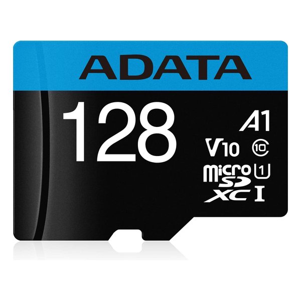 【15日は24時間限定クーポン配布！】ADATA エイデータmicroSDXCカード 128GB CLASS10 AUSDX128GUICL10A1-RA1(2480156)送料無料
