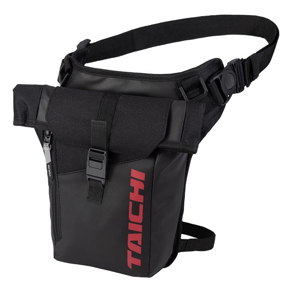 【15日は24時間限定クーポン配布】RS-Taichi アールエスタイチWP レッグ ポーチ ブラック/レッド 3Lサイズ RSB288BK11(2545688)代引不可 送料無料