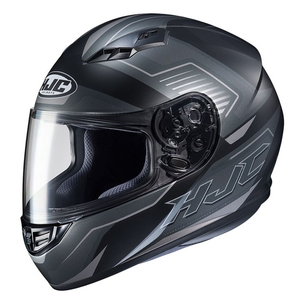 HJC エイチジェーシーフルフェイスヘルメット CS-15 トリオン ブラック MC5SF Mサイズ HJH220BK01M(2568120)送料無料