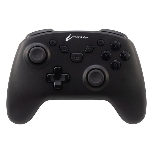 【4日20時〜要エントリーで最大6000Pキャンペーン】CYBER Gadget(サイバーガジェット)SWITCH用ゲーミングコントローラー HG smart 無線タイプ ブラック CY-NSOGCLWL-BK(2571597)送料無料